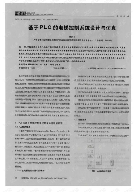 电梯PLC设计心得体会
