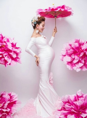 甜美孕妇，孕育生命的独特魅力与喜悦