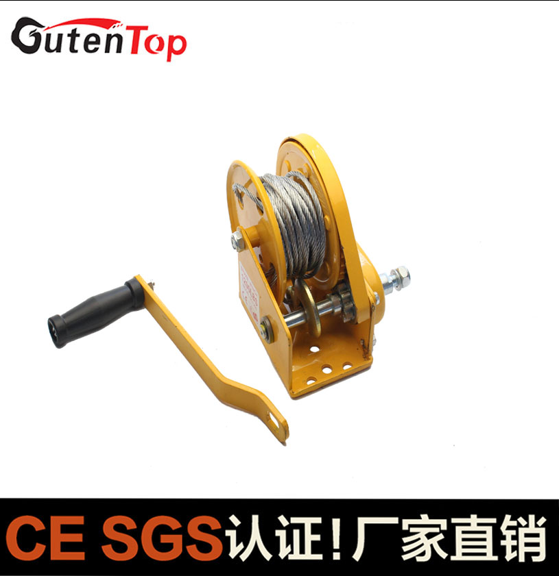 自制简易带刹车绞盘，实用工具DIY指南