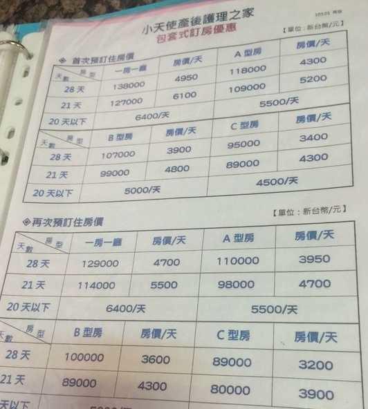 台湾月子中心价格，全面解析与比较