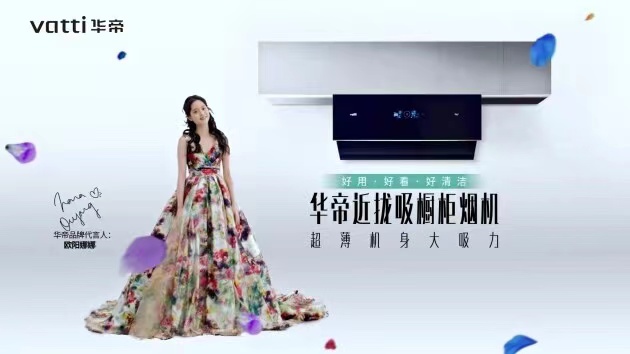华帝厨卫代言人，星光熠熠，品牌魅力独具