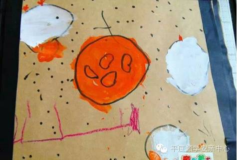 小班美术课程，小鸡吃米添画