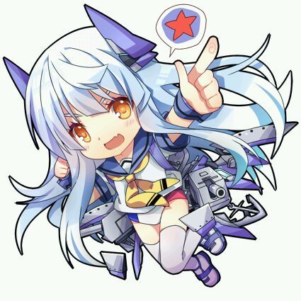 舰娘响的表情包，海洋之美的数字化展现