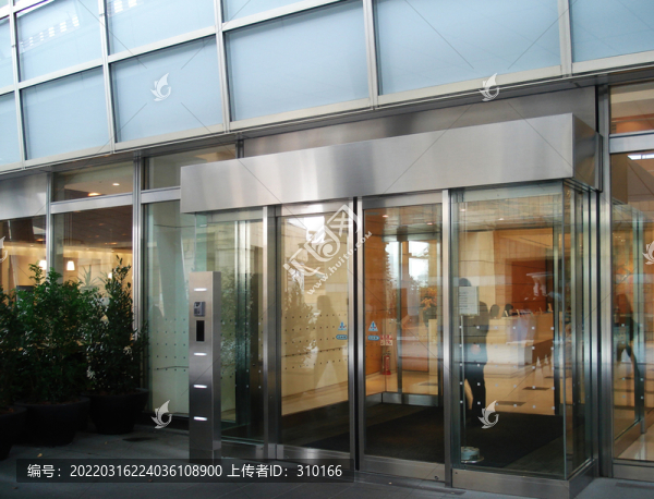 宝安自动门，现代建筑的优雅入口