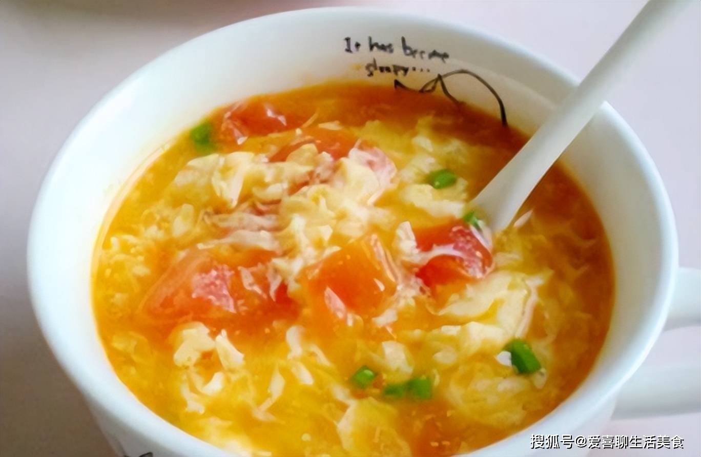 番茄蛋花汤，营养丰富的家常美味